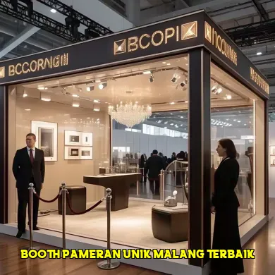 booth pameran unik malang terbaik